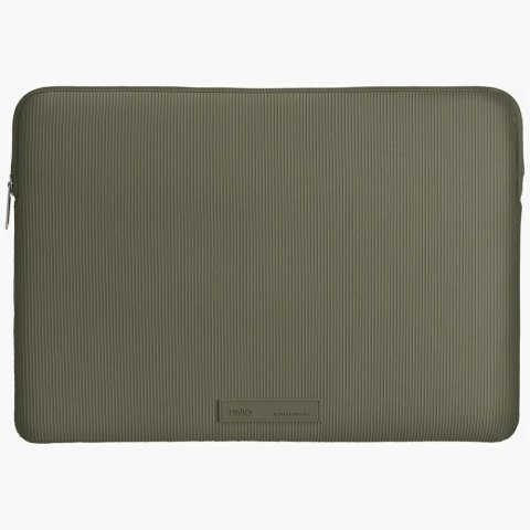 Torba na laptopa UNIQ Cyprus Ridge Edition Laptop Sleeve 14" water-resistant neoprene zielony