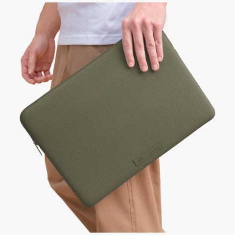 Torba na laptopa UNIQ Cyprus Ridge Edition Laptop Sleeve 14" water-resistant neoprene zielony