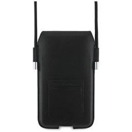 Torebka Lacoste Universal Sleeve Crossbody PVC Mono XL czarny