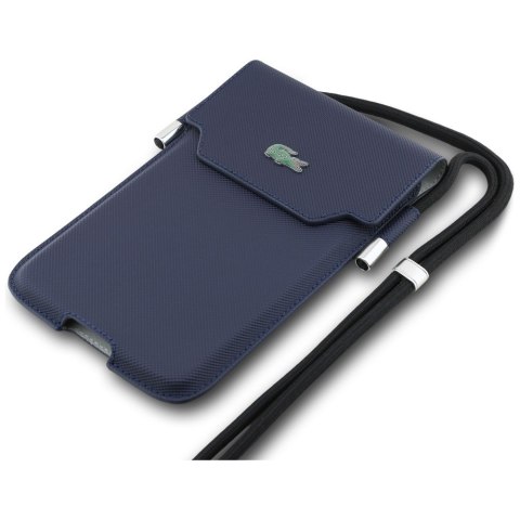 Torebka Lacoste Universal Sleeve Crossbody The Blend XL granatowy