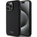 Tumi TUHMP15XRBAK iPhone 15 Pro Max 6.7"czarny/black hardcase Leather Balistic Pattern MagSafe