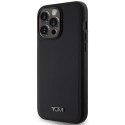 Tumi TUHMP15XRBAK iPhone 15 Pro Max 6.7"czarny/black hardcase Leather Balistic Pattern MagSafe