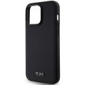 Tumi TUHMP15XRBAK iPhone 15 Pro Max 6.7"czarny/black hardcase Leather Balistic Pattern MagSafe