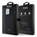 Tumi TUHMP15XRBAK iPhone 15 Pro Max 6.7"czarny/black hardcase Leather Balistic Pattern MagSafe