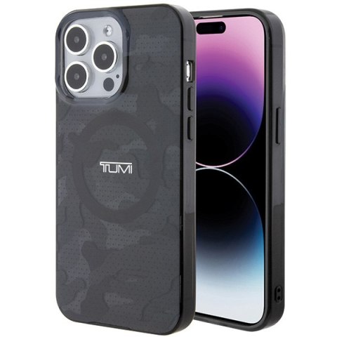 Tumi TUHMP15LDLCAG iPhone 15 Pro 6.1"szary/grey hardcase Camo Print MagSafe