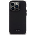 Tumi TUHMP15LRBAK iPhone 15 Pro 6.1"czarny/black hardcase Leather Balistic Pattern MagSafe
