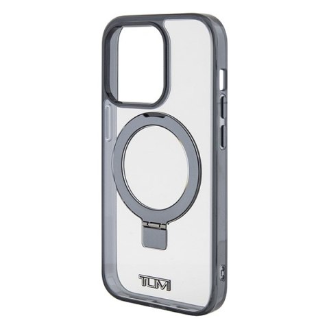 Tumi TUHMP15LSSFC iPhone 15 Pro 6.1"biały/white hardcase Transparent Ring Stand Magsafe