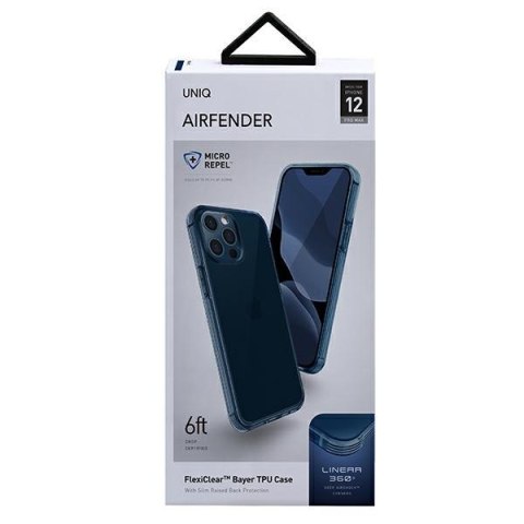 UNIQ etui Air Fender iPhone 12 Pro Max6,7" niebieski/nautical blue