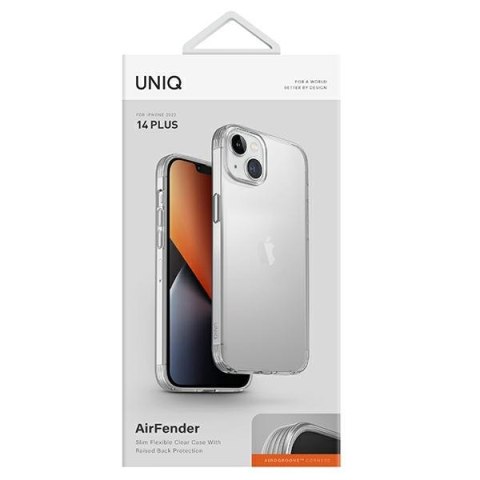 UNIQ etui Air Fender iPhone 14 Plus / 15Plus 6.7" nude transparent