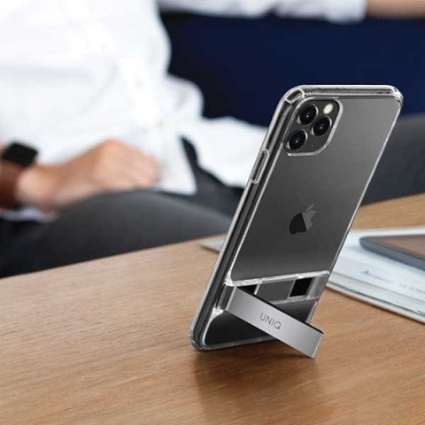 UNIQ etui Cabrio iPhone 11 Proszary/smoked grey