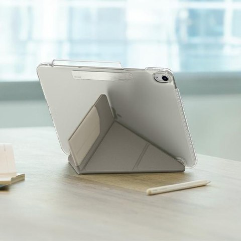 UNIQ etui Camden Click iPad Air 11" (2024/2025) / iPad Air 10.9" (2022/2020) beżowy/ivory