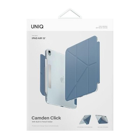 UNIQ etui Camden Click iPad Air 13" (2024/2025) niebieski/stone blue