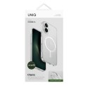 UNIQ etui Clario iPhone 16 6.1"Magclick Charging przeźroczysty/lucent clear