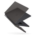 UNIQ etui Claro MacBook Air 15" (2023-2024) przezroczysty szary/smoke matte grey
