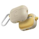 UNIQ etui Clyde Lock Case AirPods Pro 2(2022/2023) beżowo-żółty/ivory-canary yellow