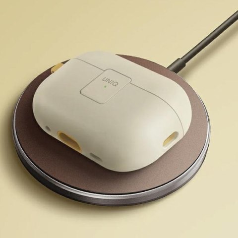 UNIQ etui Clyde Lock Case AirPods Pro 2(2022/2023) beżowo-żółty/ivory-canary yellow