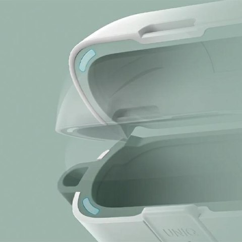 UNIQ etui Clyde Lock Case AirPods Pro 2(2022/2023) beżowo-żółty/ivory-canary yellow