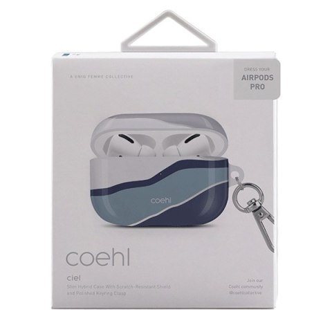 UNIQ etui Coehl Ciel AirPods Proniebieski/twilight blue