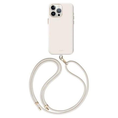 UNIQ etui Coehl Creme iPhone 15 Pro Max6.7" Magnetic Charging kość słoniowa/ivory