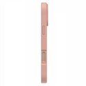 UNIQ etui Coehl Creme iPhone 16 Pro 6.3"Magnetic Charging różowy/ballet pink