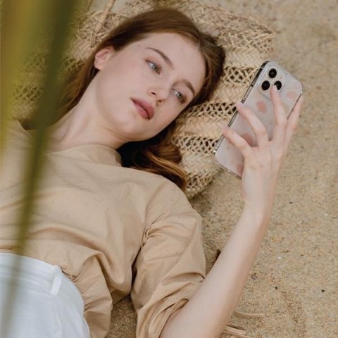 UNIQ etui Coehl Meadow iPhone 14 Pro6,1" różowy/spring pink