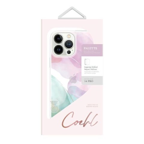 UNIQ etui Coehl Palette iPhone 14 Pro6,1" liliowy/soft lilac