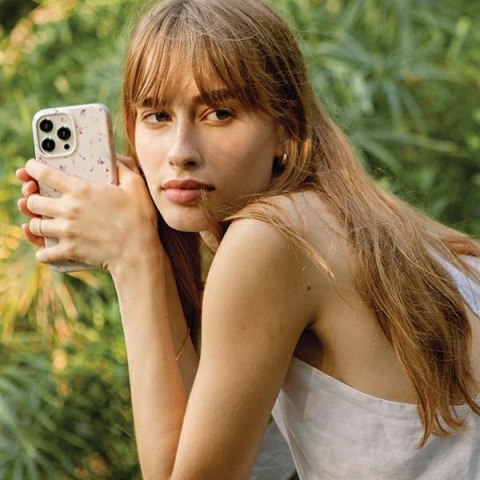 UNIQ etui Coehl Prairie iPhone 15 Pro6.1" beżowy/blush beige