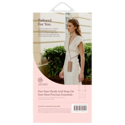 UNIQ etui Coehl Savon iPhone 16 Pro 6.3" Magnetic Charging bubble prism