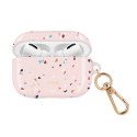 UNIQ etui Coehl Terrazzo AirPods Proróżowy/blush pink