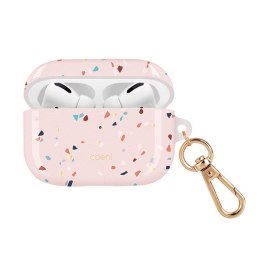 UNIQ etui Coehl Terrazzo AirPods Proróżowy/blush pink