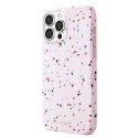 UNIQ etui Coehl Terrazzo iPhone 13 ProMax 6,7" różowy/blush pink