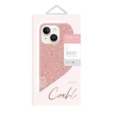 UNIQ etui Coehl Terrazzo iPhone 14 Plus/ 15 Plus 6.7" różowy/coral pink