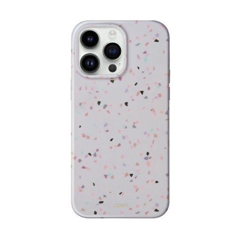 UNIQ etui Coehl Terrazzo iPhone 14 ProMax 6,7" piaskowy/sandstone