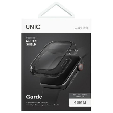 UNIQ etui Garde Apple Watch Series 46mm dymny/smoke
