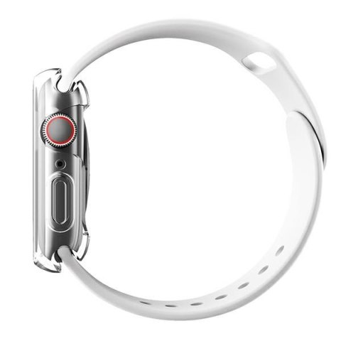 UNIQ etui Garde Apple Watch Series 7/8/9 45mm. przezroczysty/clear