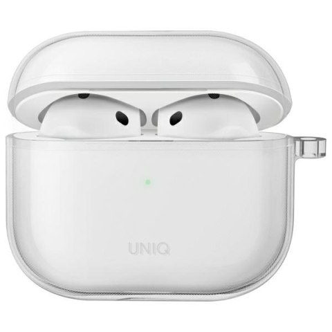 UNIQ etui Glase AirPods 4 przezroczysty/glossy clear