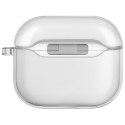 UNIQ etui Glase AirPods 4 przezroczysty/glossy clear