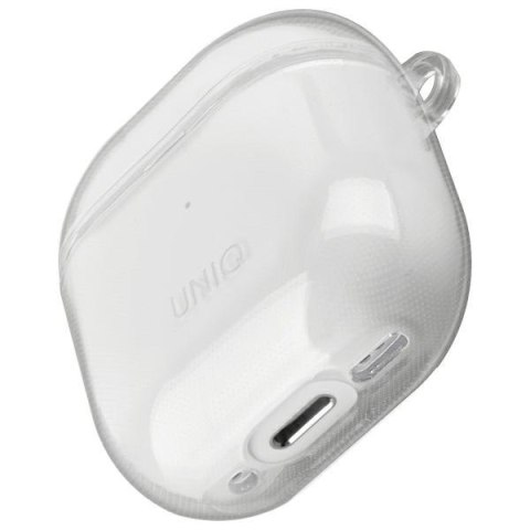 UNIQ etui Glase AirPods 4 przezroczysty/glossy clear