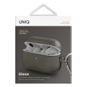 UNIQ etui Glase AirPods Pro 2 gen(2022/2023) dymny/glossy smoke