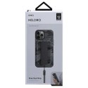 UNIQ etui Heldro iPhone 12 Pro Max 6,7"czarny moro/charcoal camo Antimicrobial