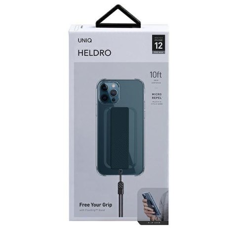 UNIQ etui Heldro iPhone 12 Pro Max 6,7"przezroczysty/clear Antimicrobial
