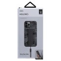 UNIQ etui Heldro iPhone 12/12 Pro 6,1"czarny moro/charcoal camo Antimicrobial