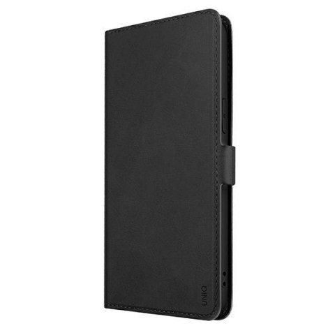 UNIQ etui book Journa iPhone 12/12 Pro6,1" szary/dark grey