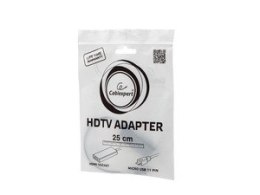 Adapter MHL(M)->HDMI(F)+ USB Micro(BF)(11 PIN) 16cm
