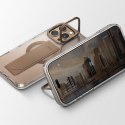 UNIQ etui Heldro Max iPhone 16 Pro 6.3" Magclick Charging złoty/taupe gold