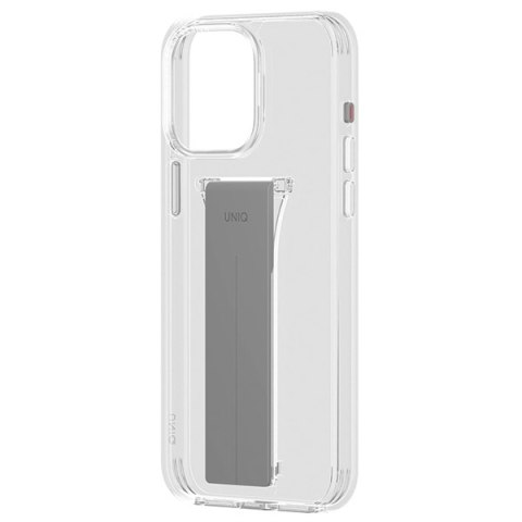 UNIQ etui Heldro Mount with Stand iPhone15 Pro 6.1" przeźroczysty/lucent clear