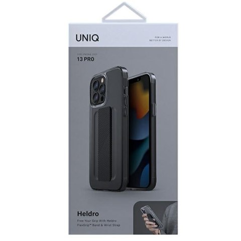 UNIQ etui Heldro iPhone 13 Pro / 13 6,1"dymny/smoke