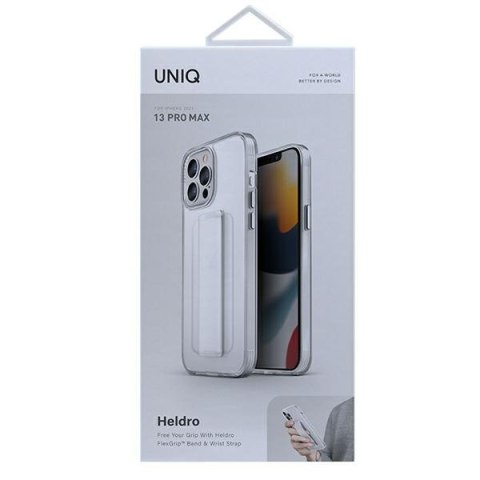 UNIQ etui Heldro iPhone 13 Pro Max 6,7"przezroczysty/clear