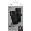 UNIQ etui Keva Air iPhone 16 Pro Max 6.9" Magclick Charging czarny/carbon black