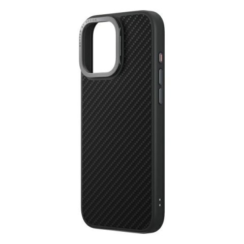 UNIQ etui Keva Max iPhone 16 Pro 6.3Magclick Charging czarny/black(carbon)